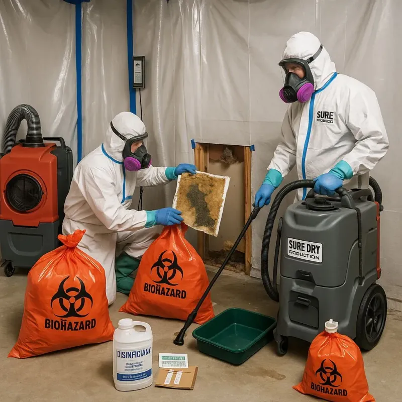 Contaminated Water Handling Protocols process in Blair, NE